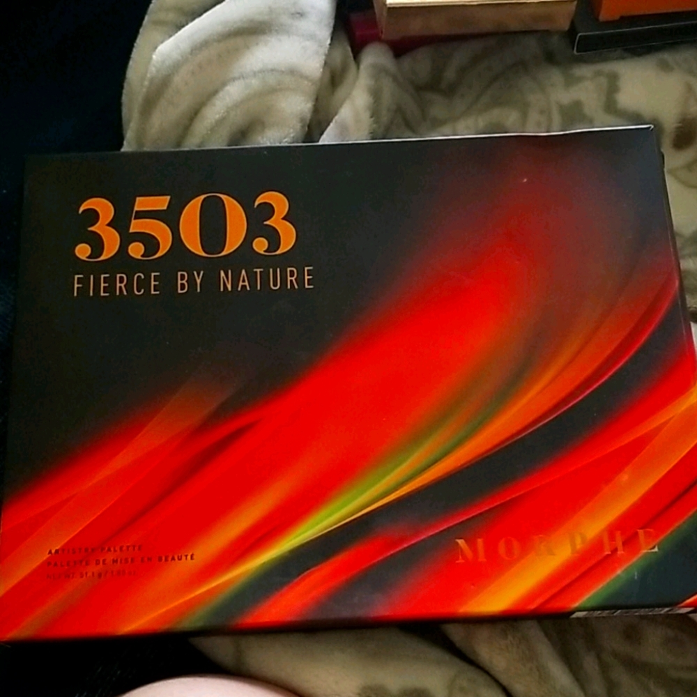 Morphe fierce 3503 eyeshadow pallet